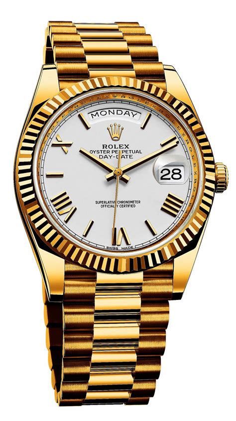 rolex day date with roman numerals